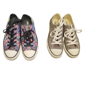 Bundle Of Two Pairs Preloved Converse All Star Shoes Men's 4/ Women's 6